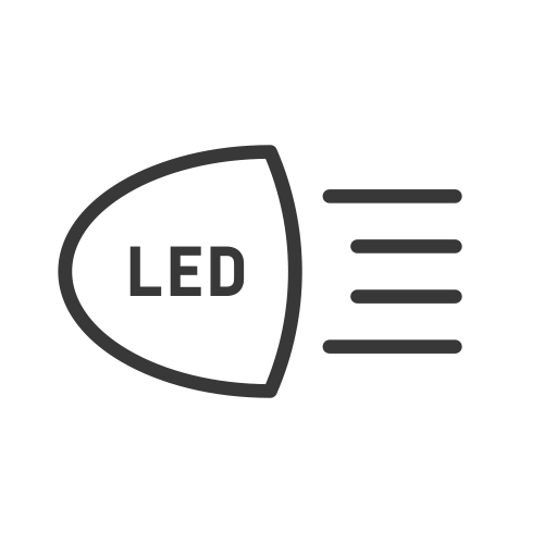 Íconos de iluminación inteligente, Chevrolet Colorado ZR2 2025 con faros nieble en tecnología LED